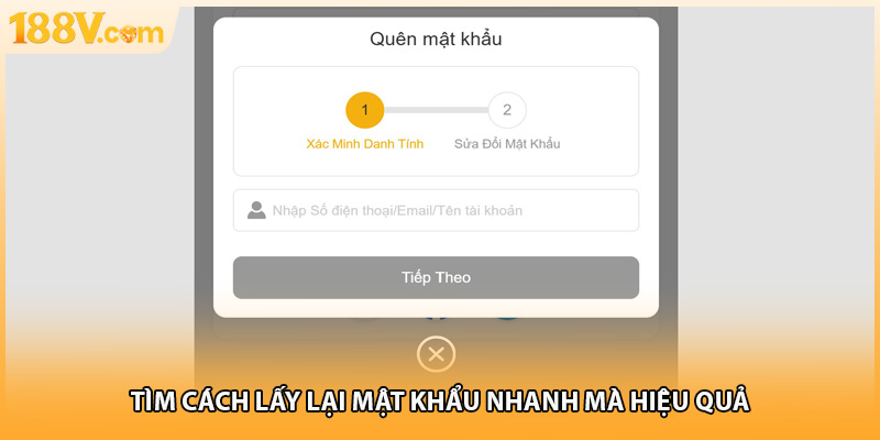 Tìm cách lấy lại mật khẩu nhanh mà hiệu quả
