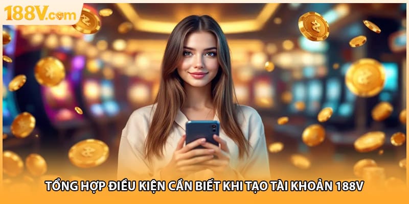 Tổng hợp điều kiện cần biết khi tạo tài khoản 188V