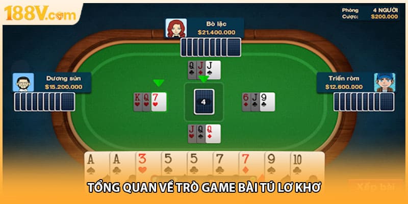 Tổng quan về trò game bài tú lơ khơ